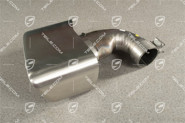 Exhaust system tail pipe, standard tailpipe, 3.0L V6, L