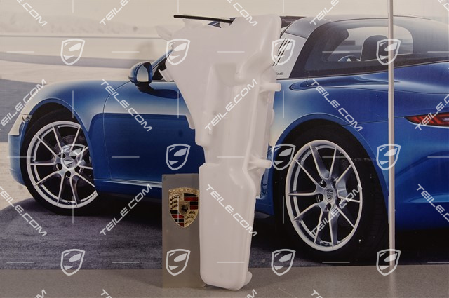 Windscreen washer system tank / reservior car with headlamp washer system