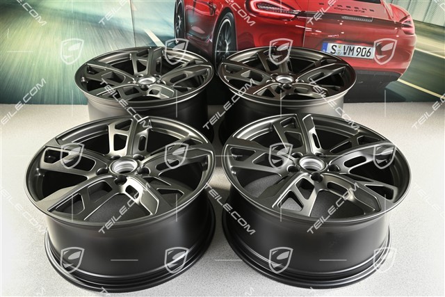 21" Felgensatz Cross Turismo Design, 9,5J x 21 ET60 + 11,5J x 21 ET66, in Turbonit