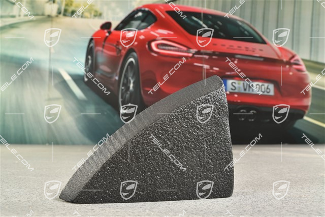 Sealing wedge, front bumper
