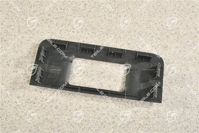 Schlossabdeckung, Satinschwarz