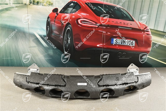 Bumper reinforcement, complete with foam part, front