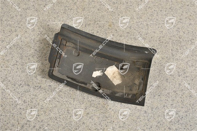 Wide Wheel Arch cover, rear, lower part, Black, L