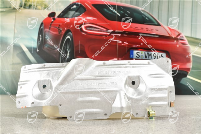 Abschirmblech, Ventildeckel, Turbo, R