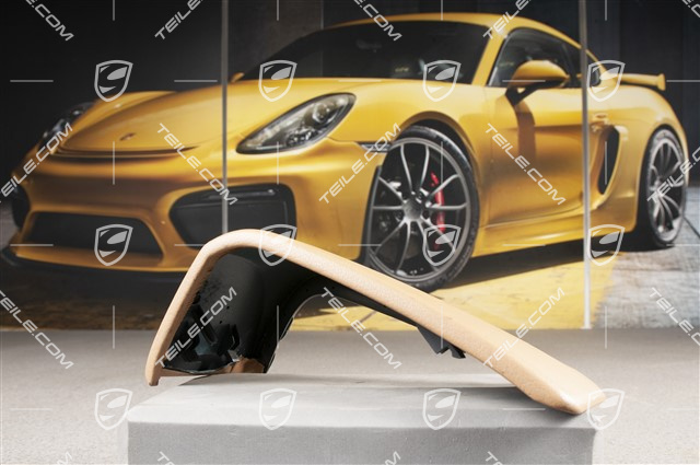 Osłona boczna schowka na rękawiczki, Skóropodobna, Beżowa