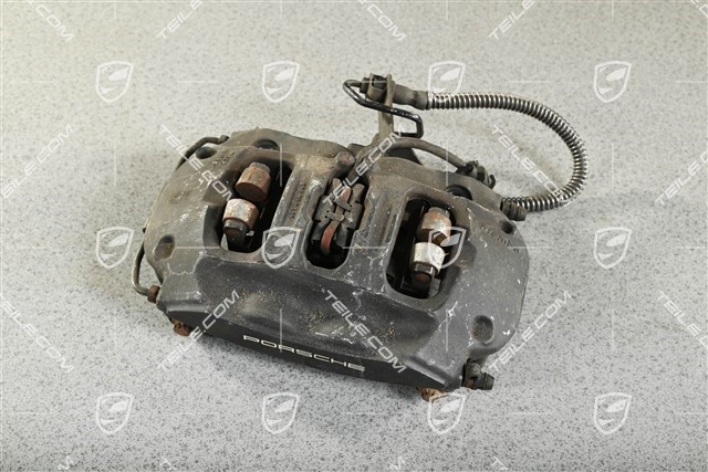 Black fixed caliper, rear axle, R