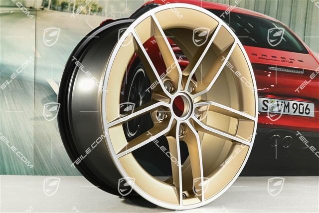 20"+21" Komplet felg Carrera Exclusive Design, felgi 8,5J x 20 ET50 + 11,5J x 21 ET79, Neodyme