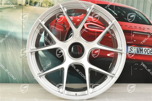 21" Lightweight construction magnesium wheel rim, 13J x 21 ET31, brilliant silver