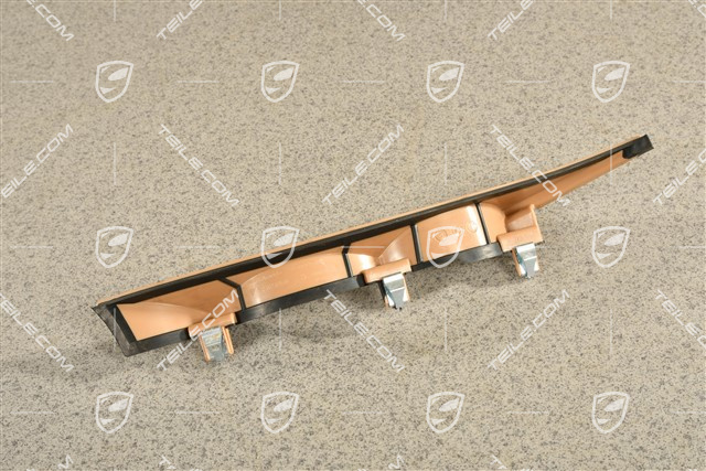 Blenda nad licznik / prędkościomierz / zegary, beżowa, L