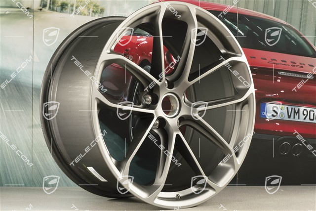 22'' Felga GT, tylna, 11,5J x 22 ET52, Platinum satynowy półmat