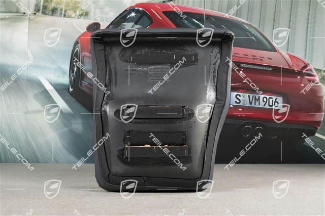 Back seat lower / cushion, Cabrio, leatherette, Metropole blue, L