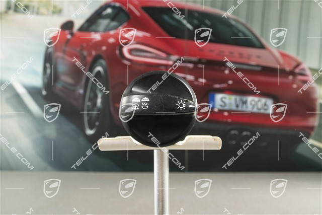 Pokrętło przełącznika świateł, czarny mat