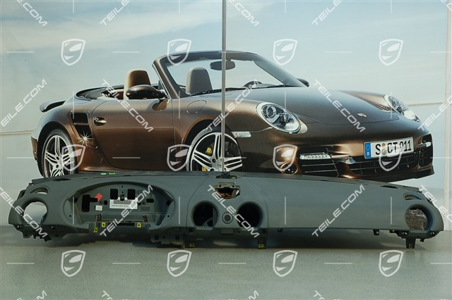 Dashboard, upper part, leatherette, Sport Chrono Package, stone grey Dashboard, upper part, leatherette, Sport Chrono Package, stone grey