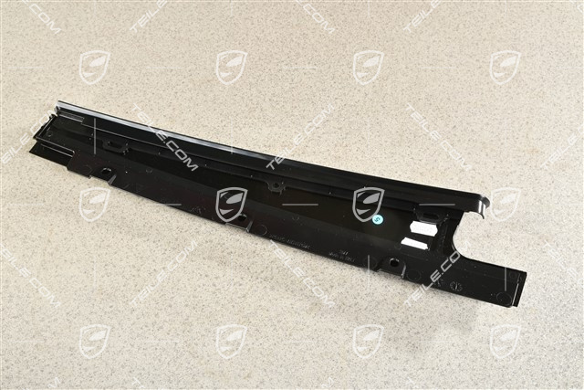 Coupe, Blenda / osłona słupka B, zewnętrzna, Tylna, czarna, L