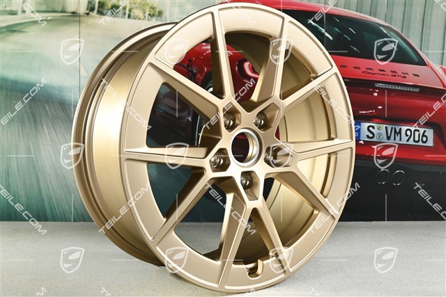 20+21-inch Carrera S rims set, 8,5J x20 ET50 11,5J x 21 ET79, Neodyme