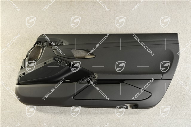 Tapicerka drzwi skóropodobna, System audio Bose, czarna, R