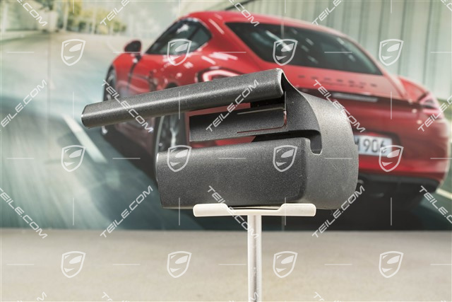 Cover, Seat rail, Front, Outer, L