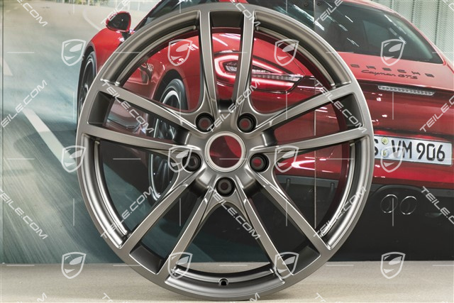 20" Felge Cayenne Sport, 9J x 20 ET50, Platinum-Seidenmatt