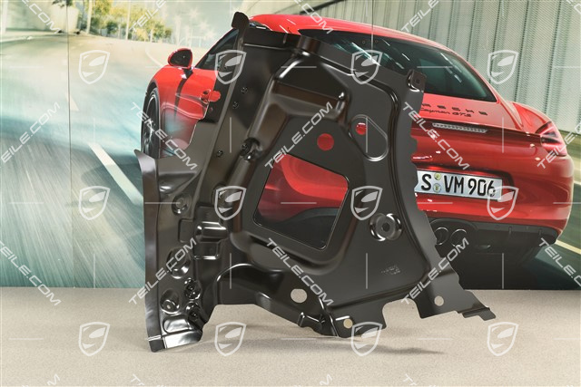 Coupe, Rear end side section repair panel, Outer, R