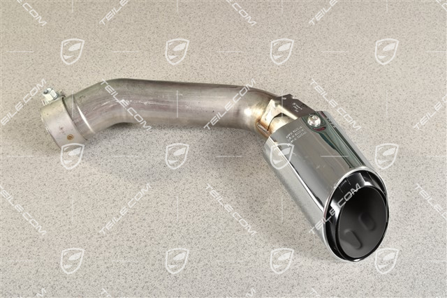 Końcówka układu wydechowego / tłumika, L