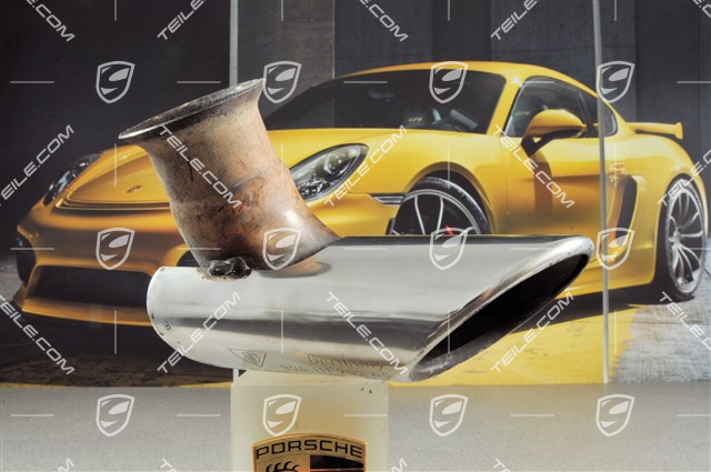 Końcówka rury wydechowej, C2/C4/GT3, L