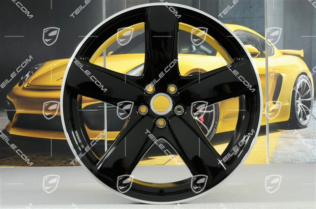 21" Sport Classic Felgensatz, 9J x 21 ET26 + 10J x 21 ET19, in Schwarz