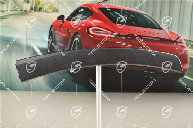 Spoiler boczny, nakładka boczna, czarna, Spyder, L