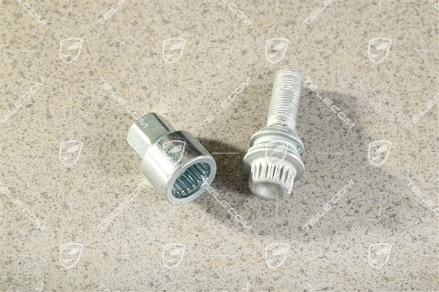 Diebstahlsicherung Radschraube inkl. Adapter