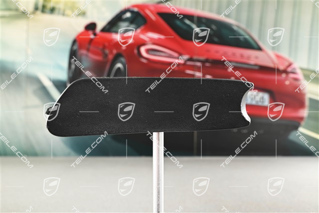 Cover tunnel trim, Centre console, Black