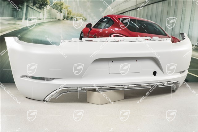 Zderzak tylny, bez otworów na czujniki parkowania PDC