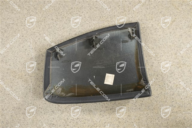 Osłona boczna konsoli środkowej, skóropodobna, niebieska, R