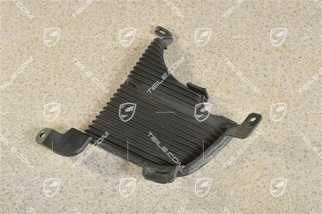 Blenda / osłona wlotu powietrza, boczna, PDC, czarny mat, L