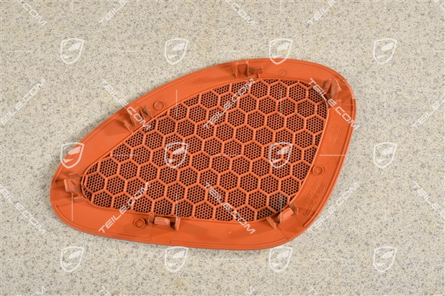 Osłona głośnika tapicerki tylnej, czerwona, Coupe, L