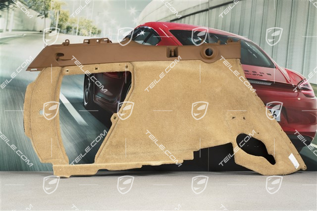 Tapicerka tylna / bagażnika , welur, Havanna / Sand beige, L