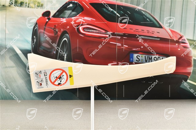 Verkleidung von A-Säule, mitte, Crema, R