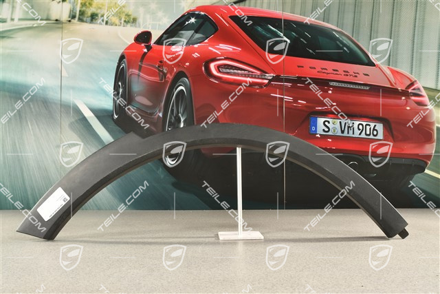 Radabdeckung, Verbreiterte Radlaufabdeckung Offroad, Schwarz, Hinten, R