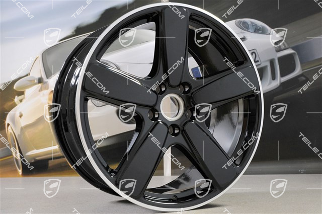 21-inch wheels rims set Cayenne Sport Classic, 10J x 21 ET50, in black