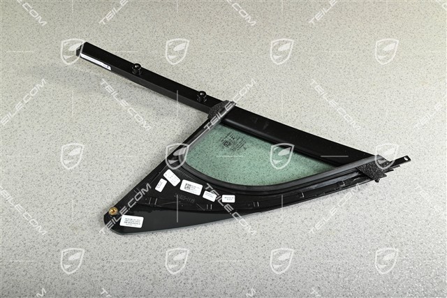 Szyba boczna, drzwi przednie, przednia, szkło chroniące przed ciepłem, Clear, L