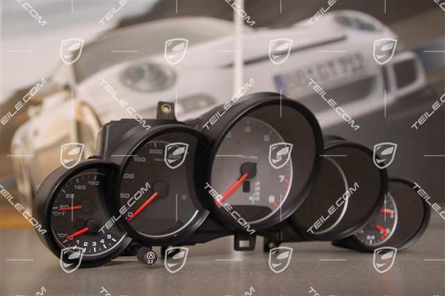 Licznik, srebrne tarcze, Cayenne S