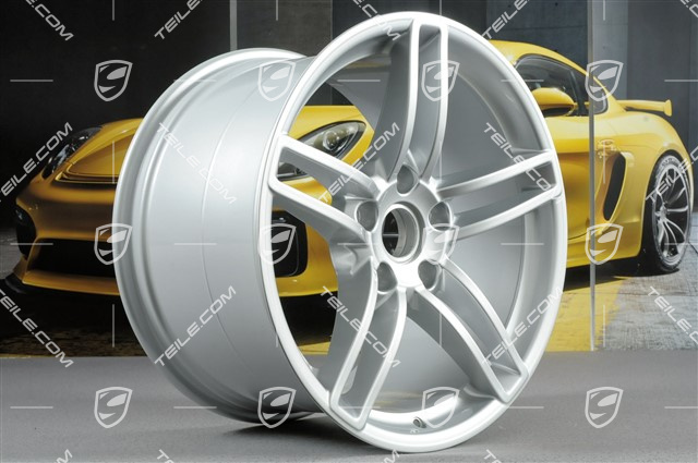 19" Felge Carrera, 11J x 19 ET48, Brilliantsilber
