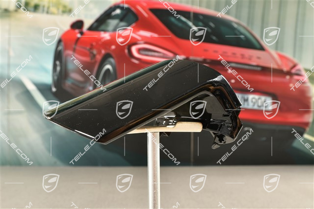 Aussenspiegel, Spiegelfuss, Abdeckkappe, Aussen, Schwarz, L