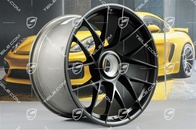 20" Felga Turbo Sport III, centralne mocowanie, 12J x 20 ET63, czarny satynowy półmat