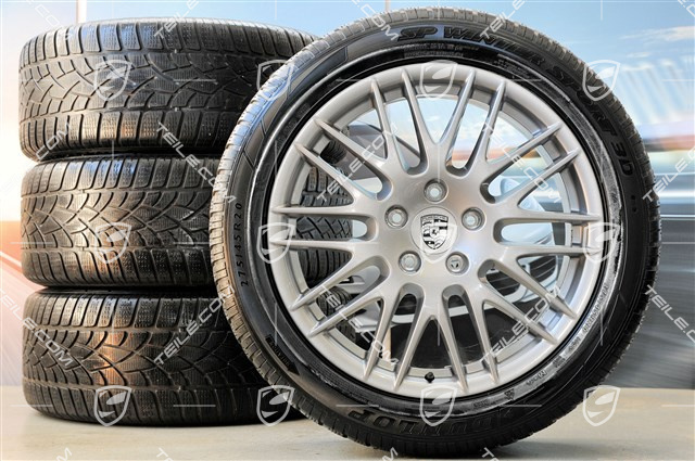 20-inch RS Spyder winter wheel set, wheels 9J x 20 ET 57 + NEW Dunlop winter tyres 275/45 R20, without TPMS