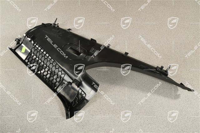 Verkleidung, C-Säule, oben, Schwarz, L