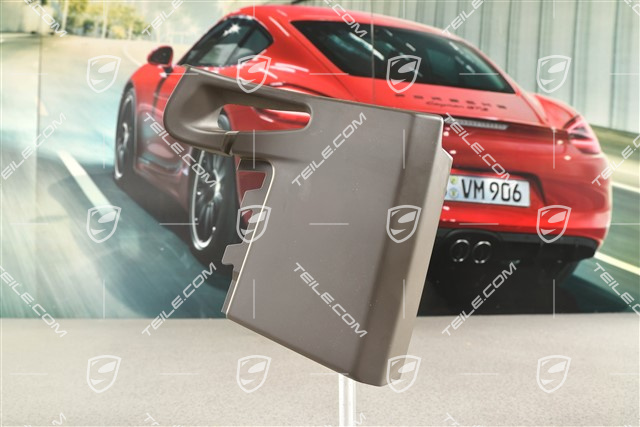 Rosette, Dreipunkt-Sicherheitsgurt, Achatgrau