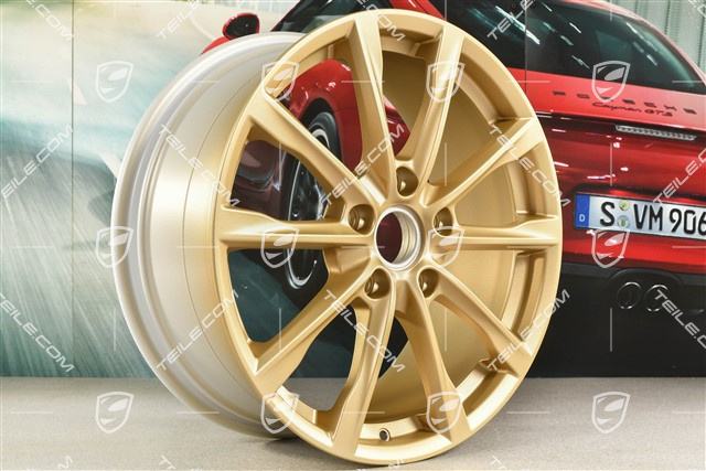19-inch wheel rim Boxster S, 8J x 19 ET57, aurum satin matt