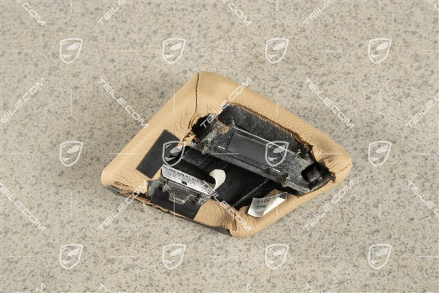 Abdeckung, Armlehne, Leder, Geprägt, Luxorbeige, R