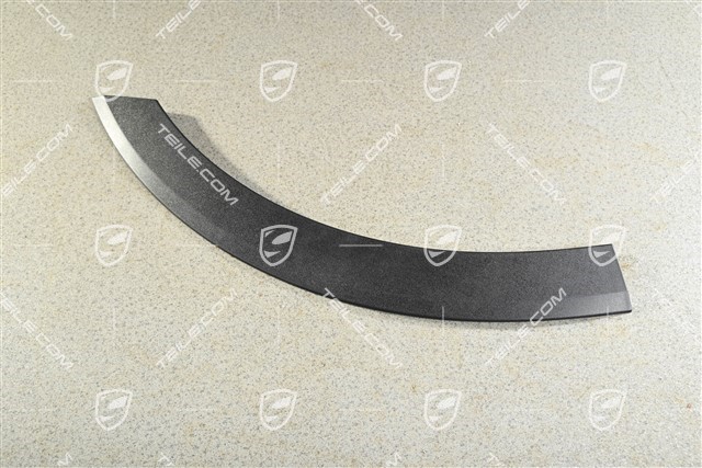 Poszerzenie nadkola, tylne, czarny mat, L