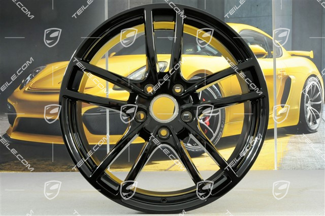 20-inch wheel rim, Cayenne Sport, 9J x 20 ET50, black high gloss