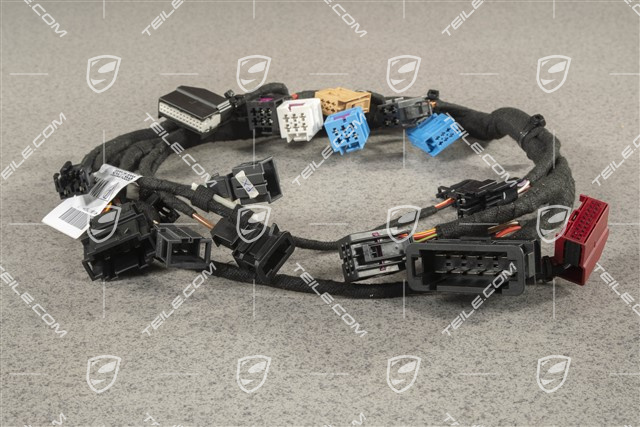 Front seat wiring harness, 12 way adjustment, driver memory package, heating